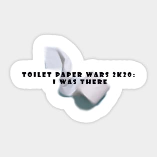 Toilet Paper Wars Sticker